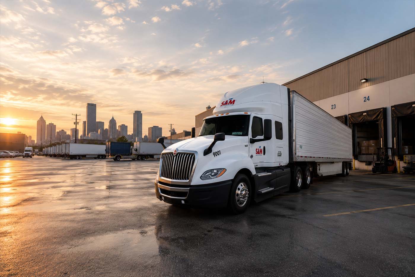 SAM Logistics nationwide coverage